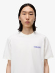 Napapijri S-Guide Erkek Beyaz T-Shirt Napapijri S-Guide Erkek Beyaz T-Shirt