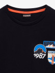 Napapijri S-Montepiana Erkek Siyah T-Shirt