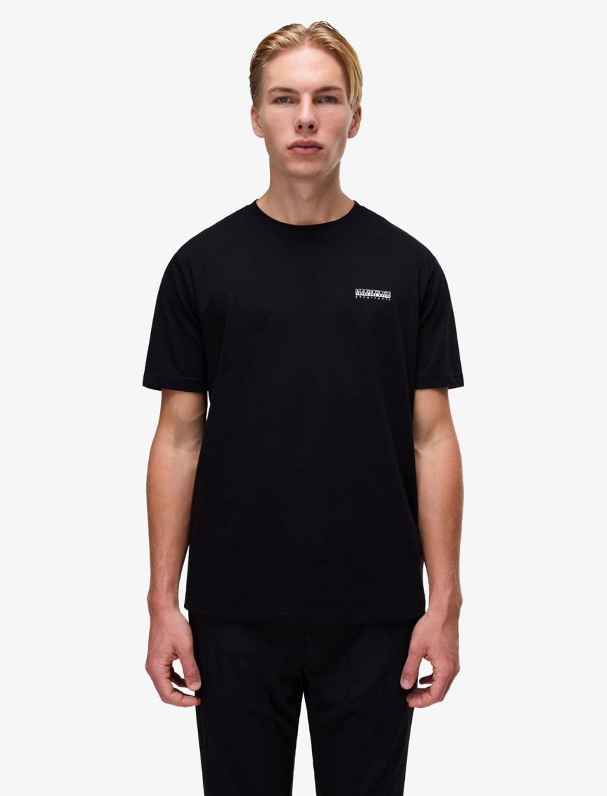 Napapijri S-Guide Erkek Siyah T-Shirt