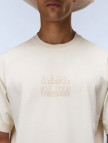 Napapijri Comel Erkek Bej T-Shirt Napapijri Comel Erkek Bej T-Shirt