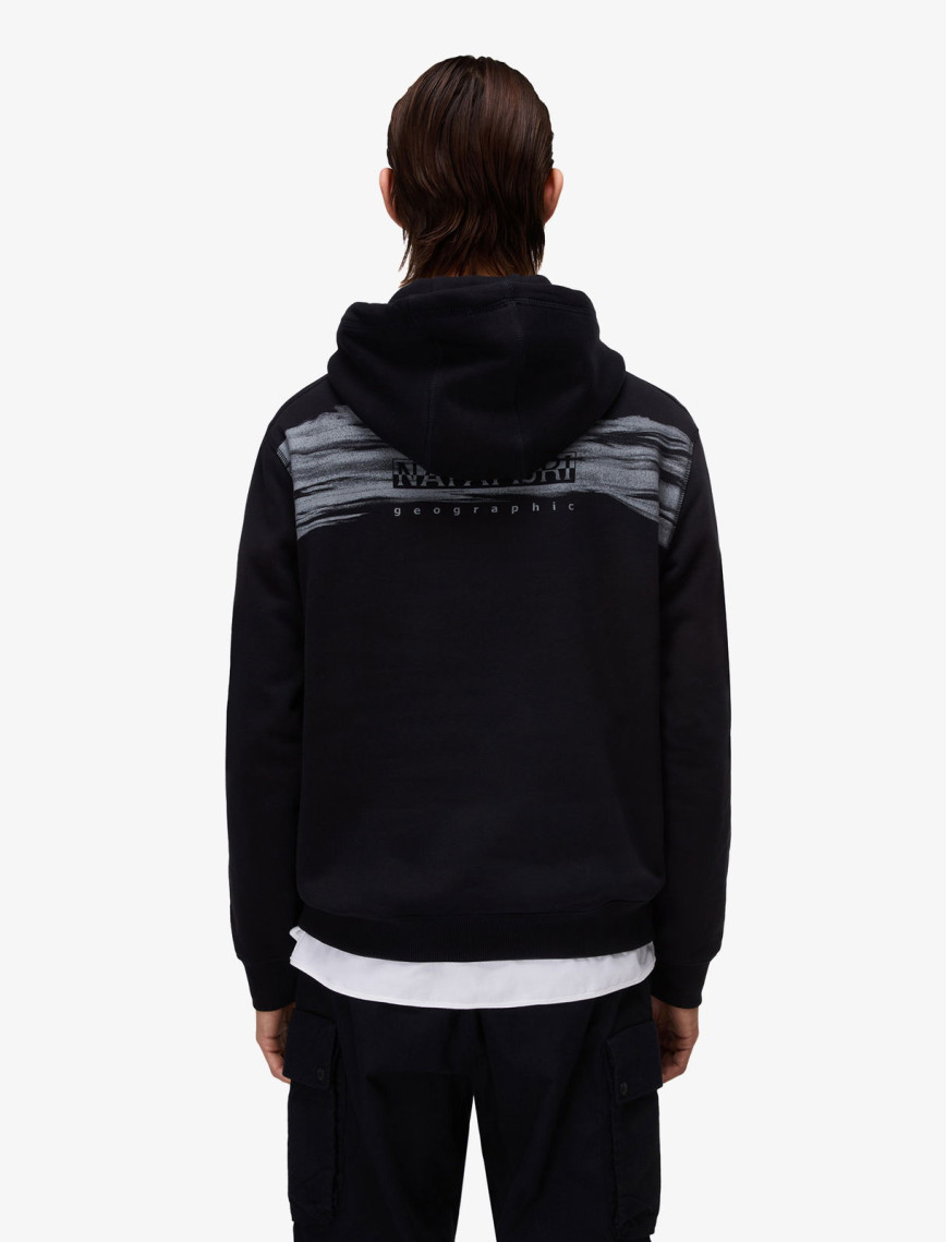 Napapijri B-Back Graphic Erkek Siyah Sweatshirt Napapijri B-Back Graphic Erkek Siyah Sweatshirt