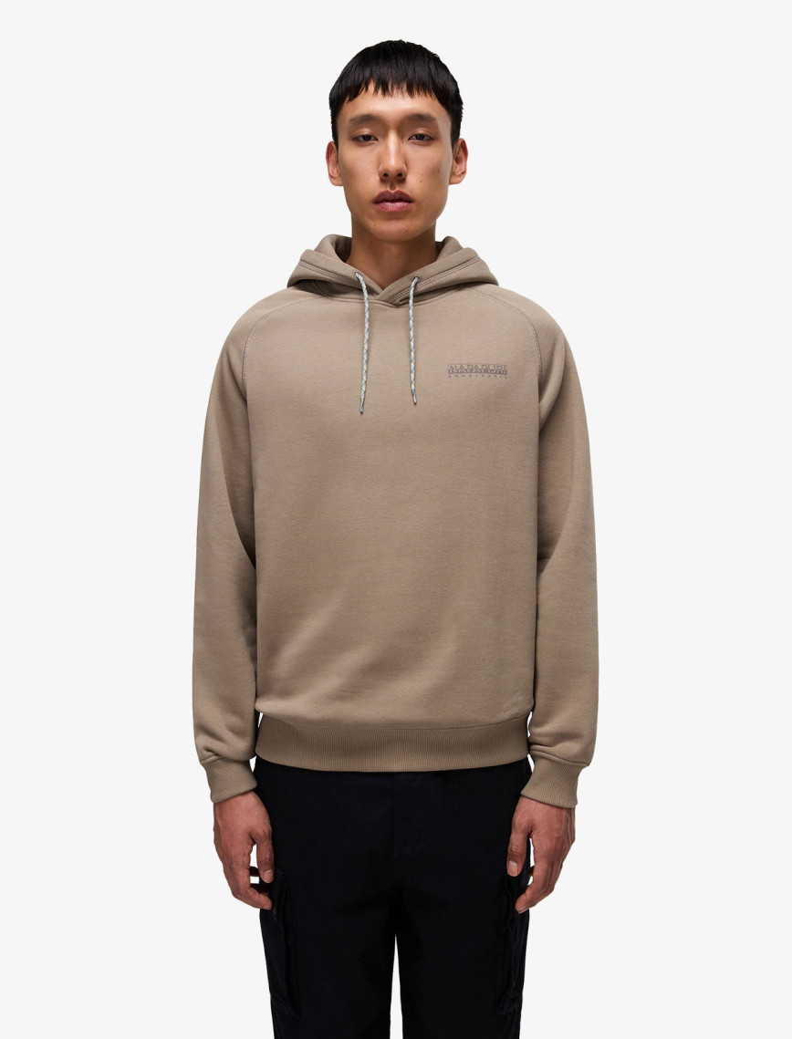 Napapijri B-Back Graphic Erkek Yeşil Sweatshirt