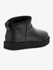 UGG Classic Ultra Mini Lthr Regen Kadın Siyah Bot UGG Classic Ultra Mini Lthr Regen Kadın Siyah Bot