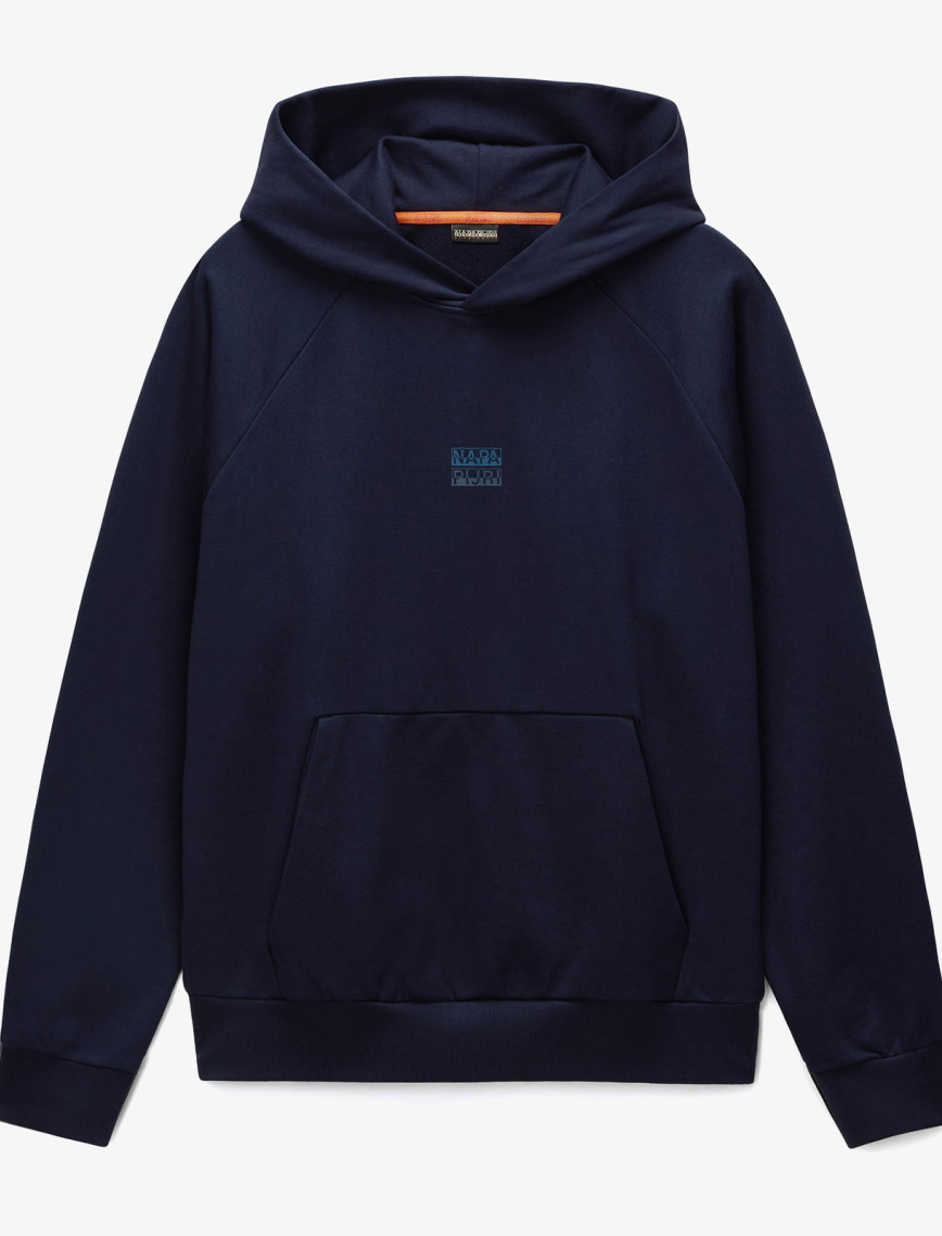 Napapijri B-Elevated Hooded Erkek Mavi Sweatshirt