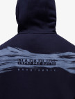 Napapijri B-Back Graphic Erkek Mavi Sweatshirt