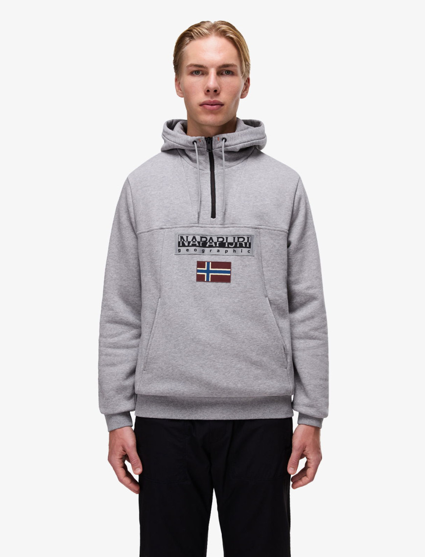 Napapijri Burgee 2.0 Erkek Gri Sweatshirt Napapijri Burgee 2.0 Erkek Gri Sweatshirt