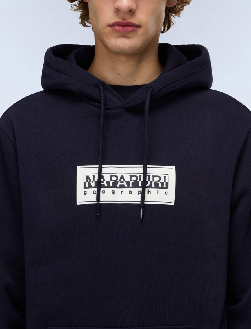 Napapijri Lys Full Zip Erkek Siyah Sweatshirt