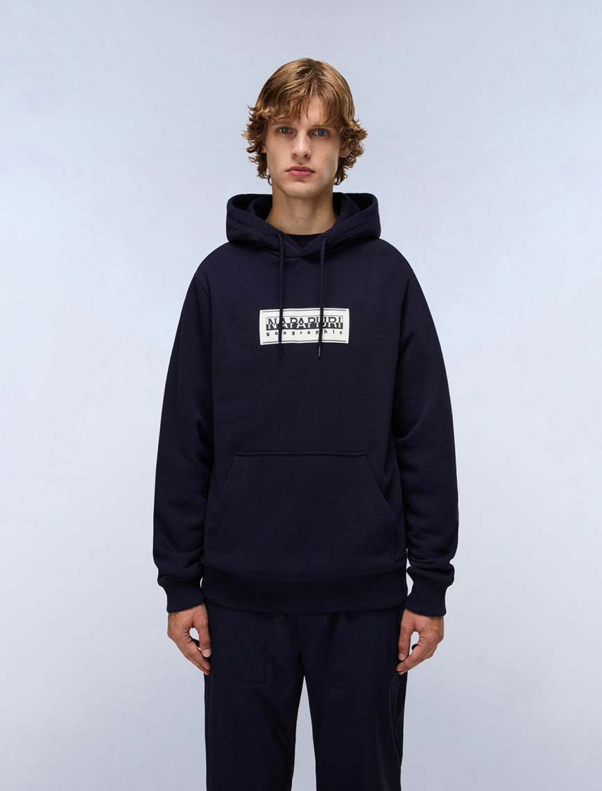 Napapijri Lys Full Zip Erkek Siyah Sweatshirt