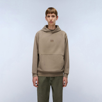 Napapijri B-Elevated Logo Erkek Kahverengi Sweatshirt Napapijri B-Elevated Logo Erkek Kahverengi Sweatshirt