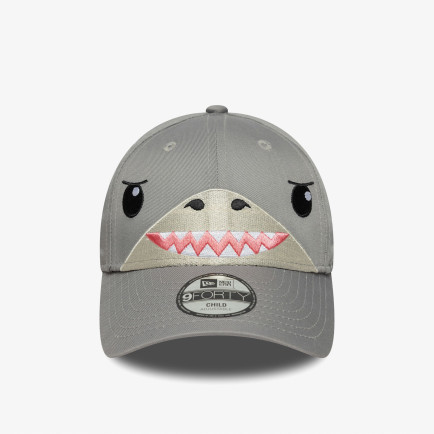 New Era Face 9Forty Gra Çocuk Gri Şapka New Era Face 9Forty Gra Çocuk Gri Şapka