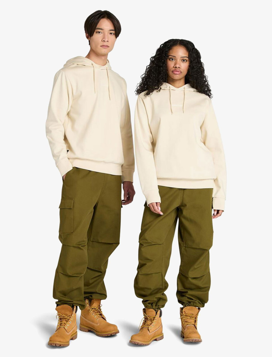 Timberland Emboridered Logo Erkek Sarı Sweatshirt