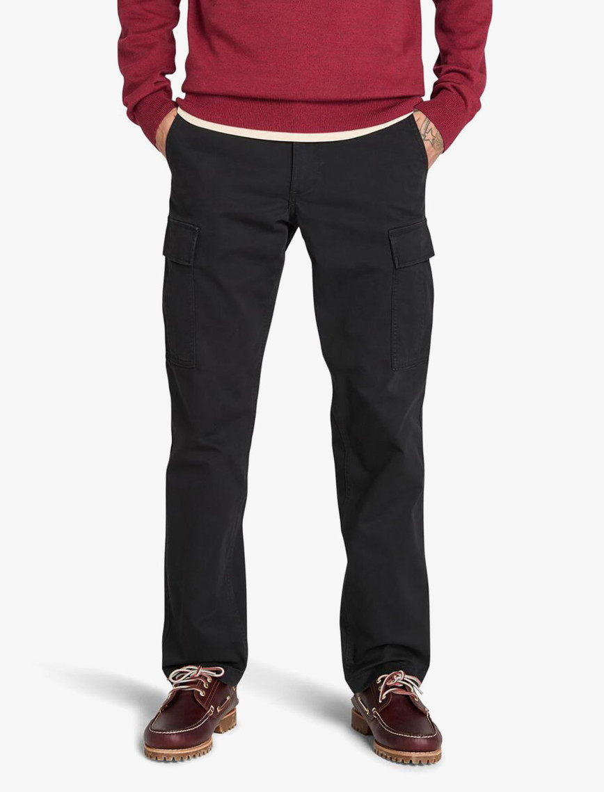 Timberland Brooklıne Twill Erkek Siyah Cargo Pantolon Timberland Brooklıne Twill Erkek Siyah Cargo Pantolon