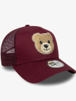 New Era Boucle Bear Trucker Çocuk Bordo Şapka New Era Boucle Bear Trucker Çocuk Bordo Şapka