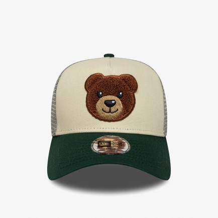 New Era Boucle Bear Trucker Ltcdkg Çocuk Bej Şapka New Era Boucle Bear Trucker Ltcdkg Çocuk Bej Şapka
