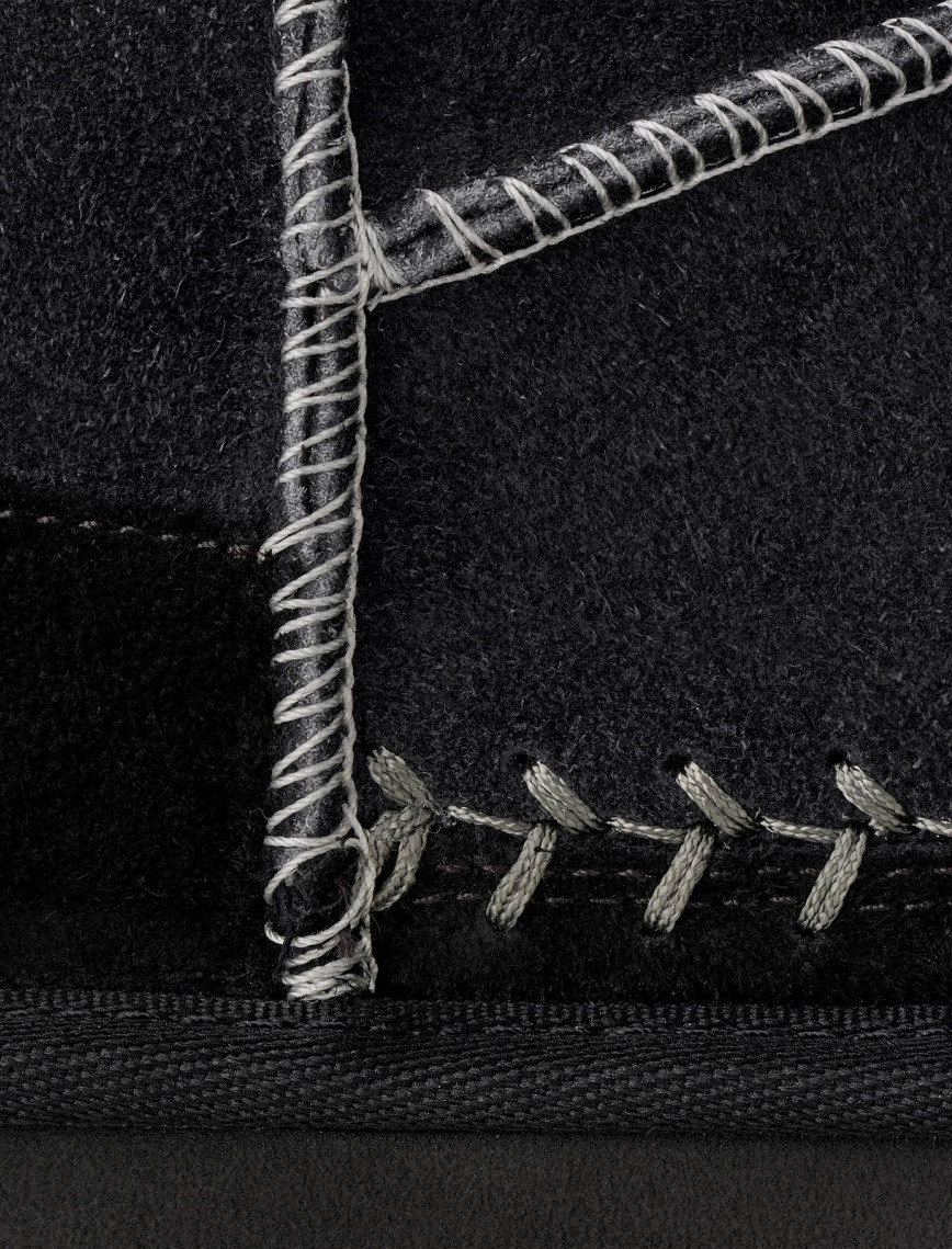 UGG Classic Ultra Mini Biarritz Kadın Siyah Bot