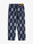 Huf Patchwork Denim Erkek Lacivert Pantolon Huf Patchwork Denim Erkek Lacivert Pantolon