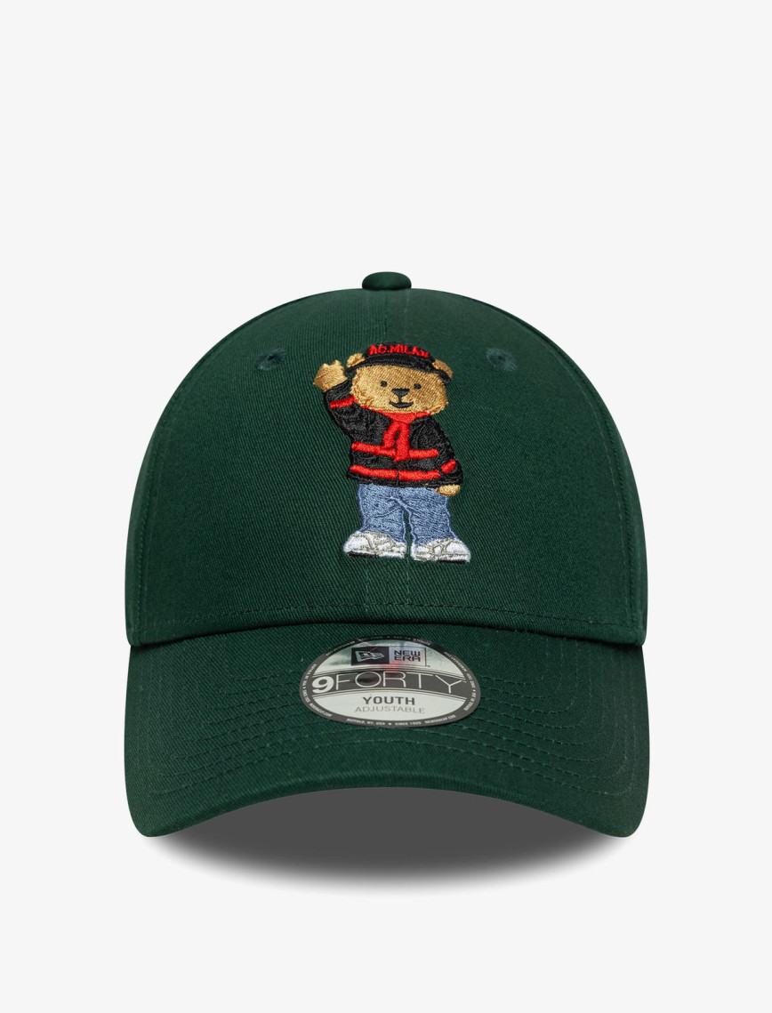 New Era Bear 9Forty Ac Milan Çocuk Yeşil Şapka New Era Bear 9Forty Ac Milan Çocuk Yeşil Şapka