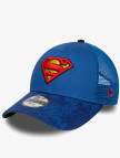 New Era Dc 9Forty Trucker Supman Baz Çocuk Mavi Şapka New Era Dc 9Forty Trucker Supman Baz Çocuk Mavi Şapka