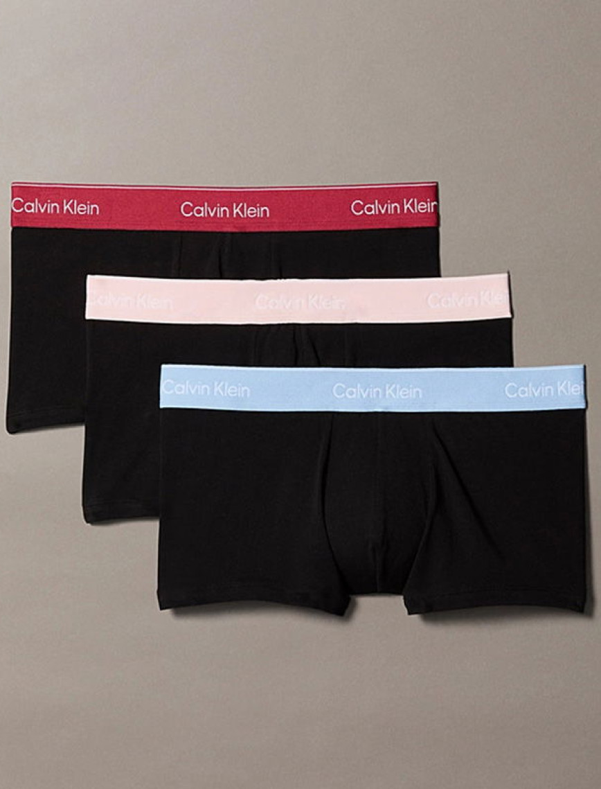 Calvin Klein Low Rise Erkek Renkli 3'lü Boxer Calvin Klein Low Rise Erkek Renkli 3'lü Boxer
