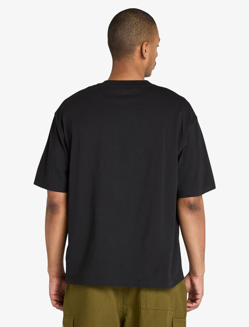 Timberland Hampthon Tonal Stack Logo Erkek Siyah T-Shirt Timberland Hampthon Tonal Stack Logo Erkek Siyah T-Shirt