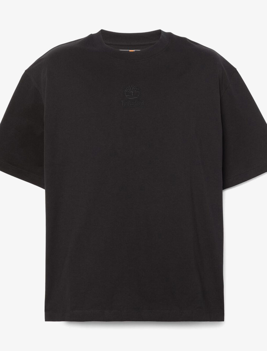 Timberland Hampthon Tonal Stack Logo Erkek Siyah T-Shirt Timberland Hampthon Tonal Stack Logo Erkek Siyah T-Shirt