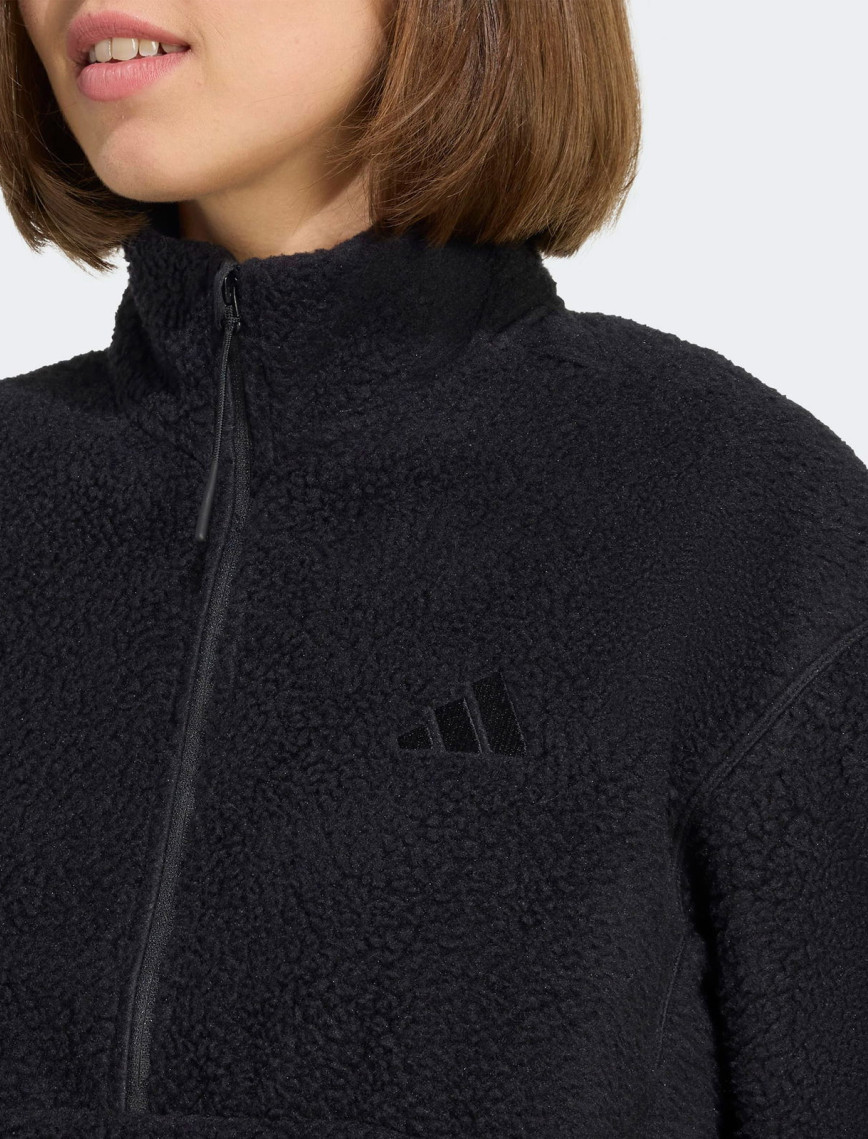 adidas Ct Fleece Hz Kadın Siyah Sweatshirt adidas Ct Fleece Hz Kadın Siyah Sweatshirt