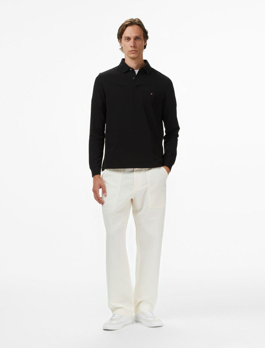 Tommy Hilfiger 1985 Regular Erkek Siyah Polo Tommy Hilfiger 1985 Regular Erkek Siyah Polo