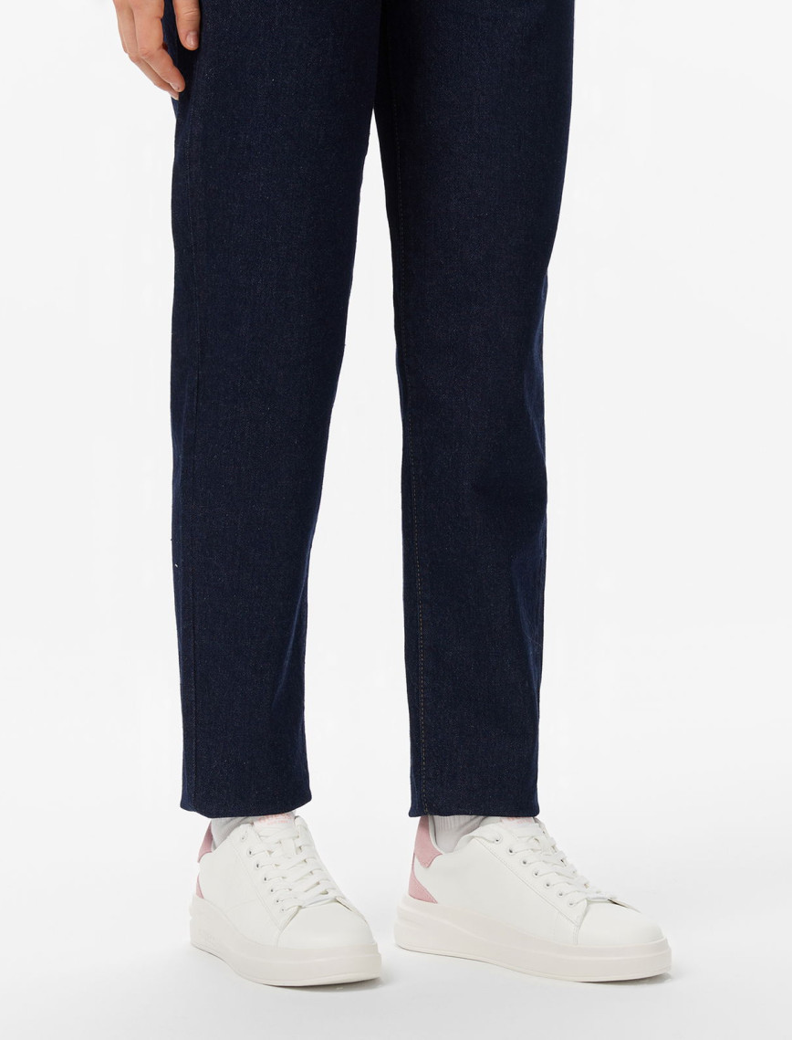 Guess Elbina Leather Kadın Pembe Sneaker Guess Elbina Leather Kadın Pembe Sneaker