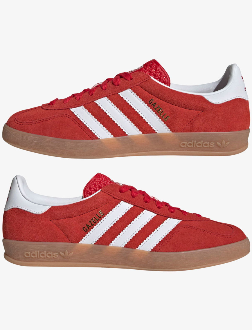 adidas Gazelle Indoor Unisex Kırmızı Sneaker adidas Gazelle Indoor Unisex Kırmızı Sneaker