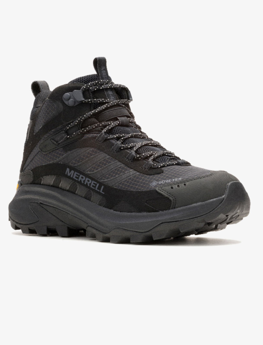 Merrell Moab Speed 2 Mid Gore-Tex Erkek Siyah Bot Merrell Moab Speed 2 Mid Gore-Tex Erkek Siyah Bot
