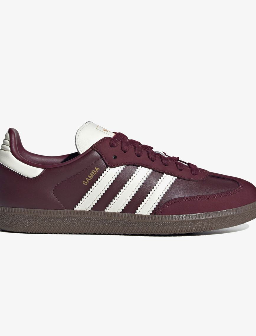 adidas Samba Originals Kadın Bordo Ayakkabı adidas Samba Originals Kadın Bordo Ayakkabı