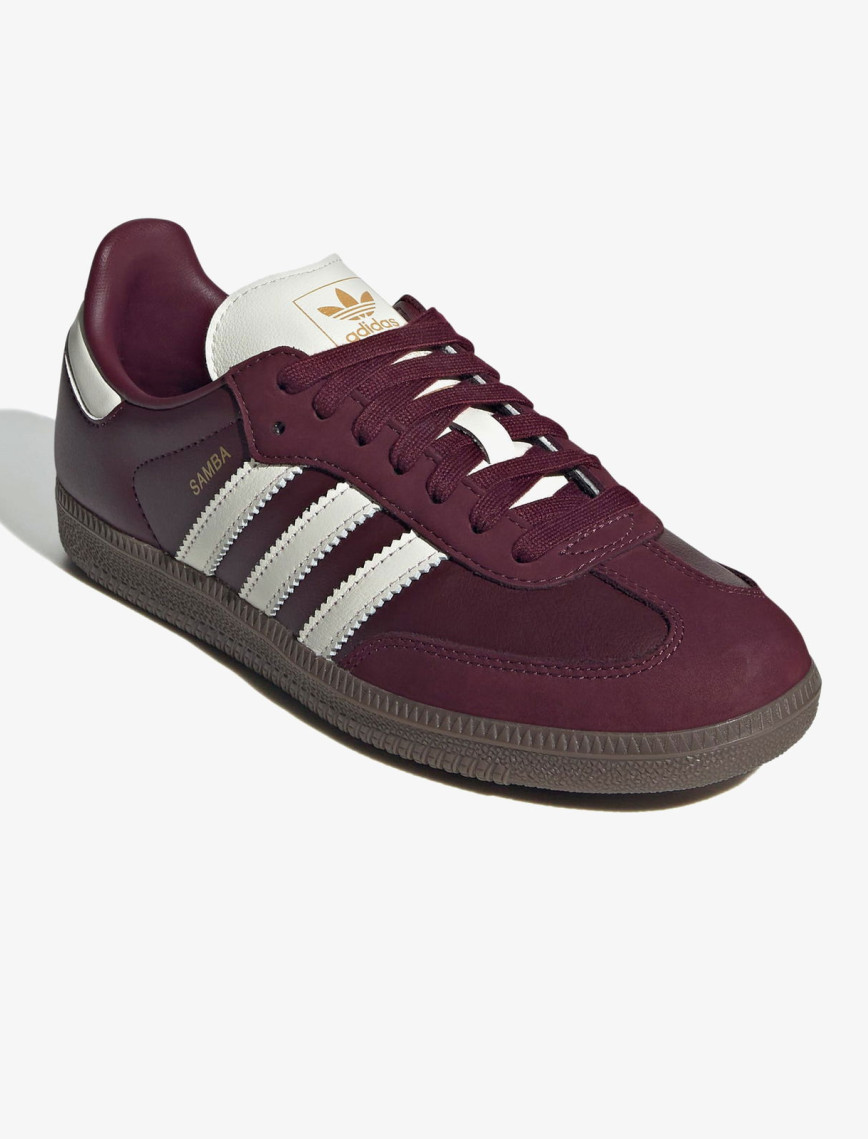 adidas Samba Originals Kadın Bordo Ayakkabı adidas Samba Originals Kadın Bordo Ayakkabı