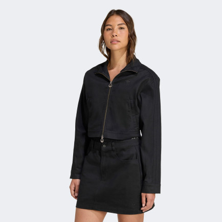 adidas Firebird Dimi Kısa Siyah Kadın Eşofman Üstü adidas Firebird Dimi Kısa Siyah Kadın Eşofman Üstü