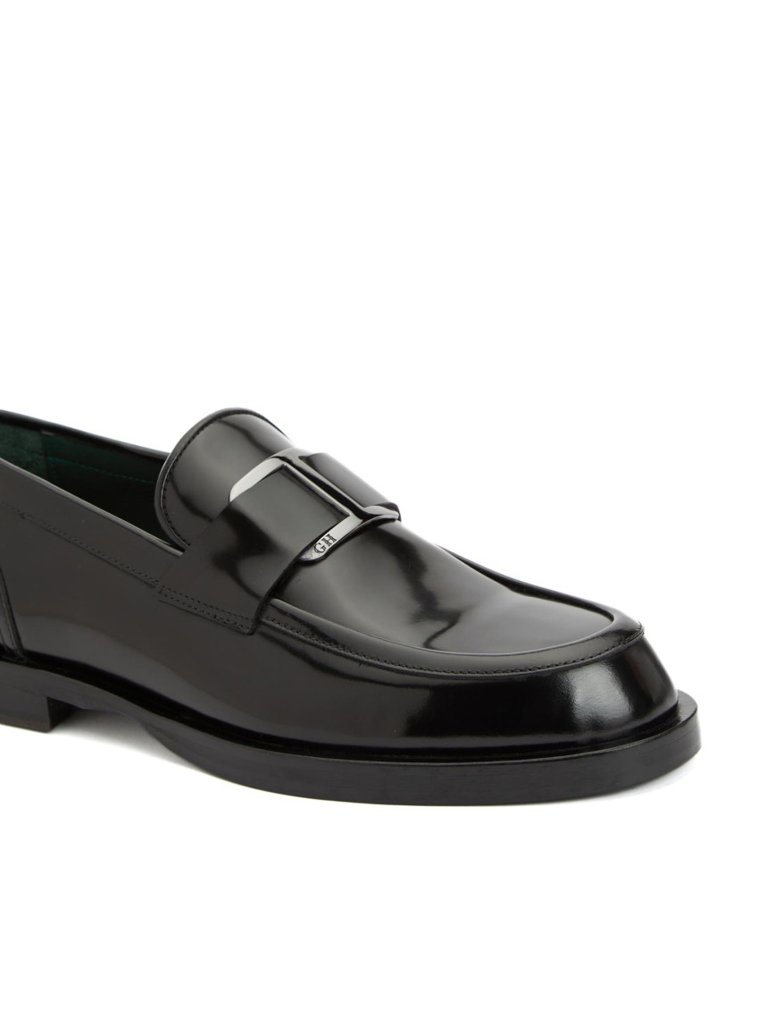 George Hogg Erkek Siyah Deri Loafer George Hogg Erkek Siyah Deri Loafer