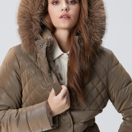 Network Kadın Koyu Bej Çift Taraflı Mont Network Kadın Koyu Bej Çift Taraflı Mont