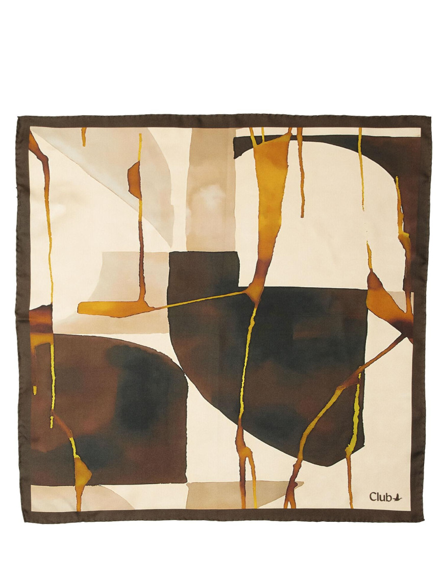 Beymen Club Kadın Bej Desenli İpek Eşarp Beymen Club Kadın Bej Desenli İpek Eşarp