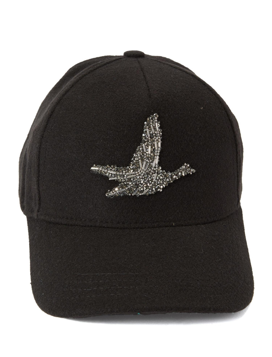 Beymen Club Kadın Siyah Logo Detaylı Kaşe Şapka Beymen Club Kadın Siyah Logo Detaylı Kaşe Şapka