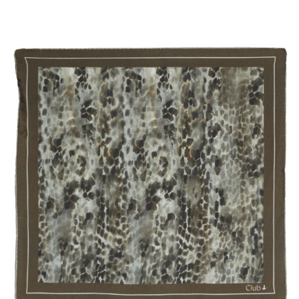 Beymen Club Kadın Kahverengi Desenli İpek Eşarp Beymen Club Kadın Kahverengi Desenli İpek Eşarp