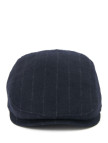 Beymen Club Erkek Lacivert Çizgili Yün Şapka Beymen Club Erkek Lacivert Çizgili Yün Şapka