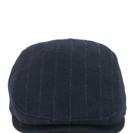 Beymen Club Erkek Lacivert Çizgili Yün Şapka Beymen Club Erkek Lacivert Çizgili Yün Şapka