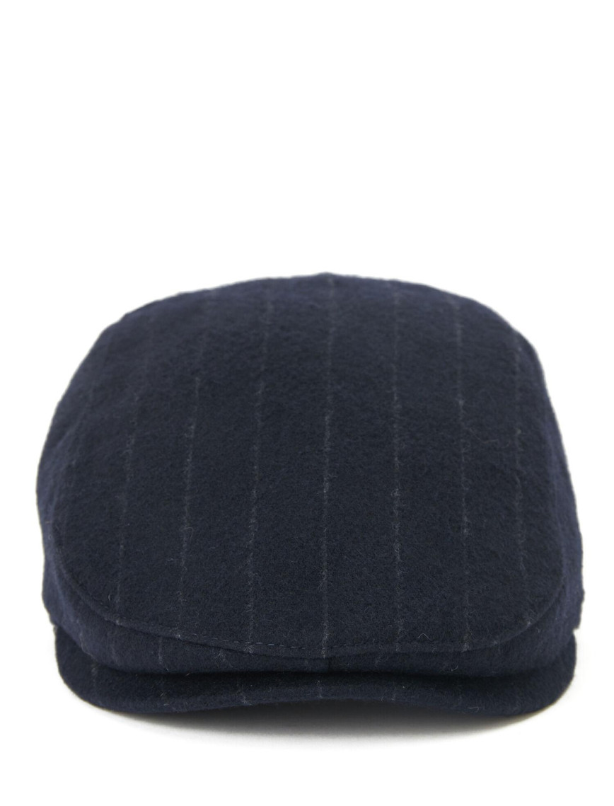 Beymen Club Erkek Lacivert Çizgili Yün Şapka Beymen Club Erkek Lacivert Çizgili Yün Şapka