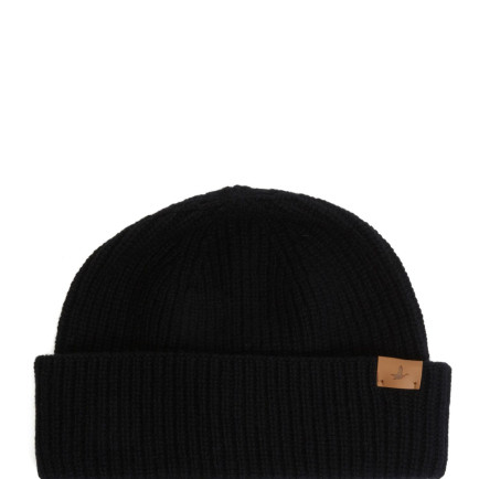 Beymen Club Erkek Siyah Kaz Logolu Kesik Yün Bere Beymen Club Erkek Siyah Kaz Logolu Kesik Yün Bere