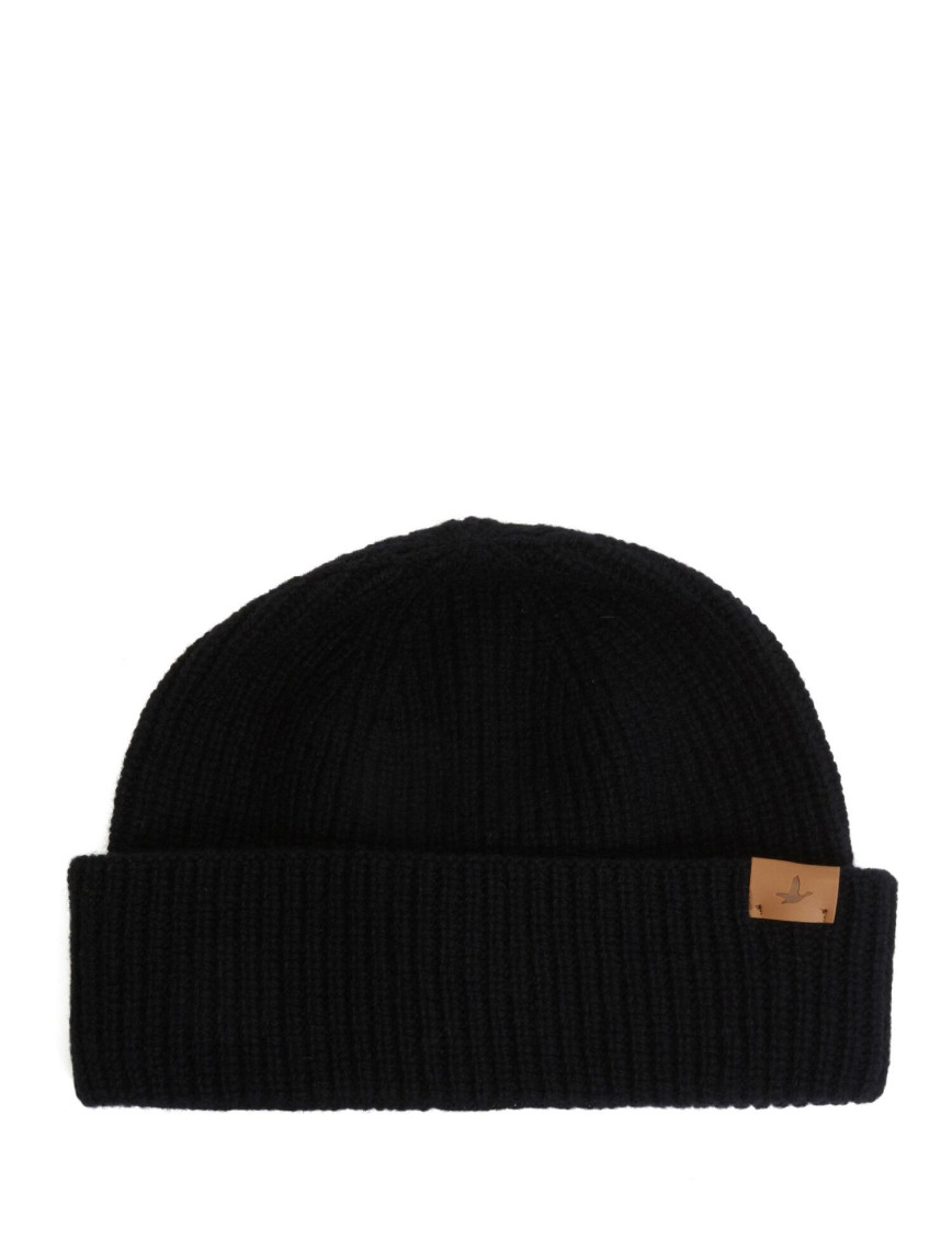 Beymen Club Erkek Siyah Kaz Logolu Kesik Yün Bere Beymen Club Erkek Siyah Kaz Logolu Kesik Yün Bere