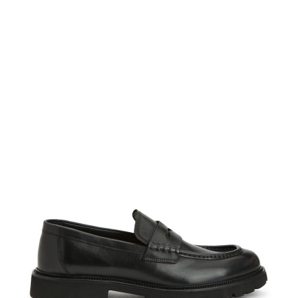 Beymen Club Erkek Siyah Deri Loafer