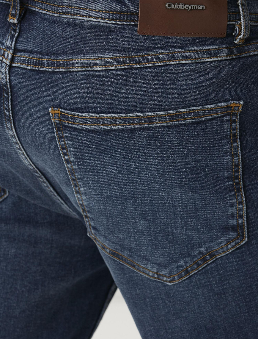 Beymen Club Erkek Slim Fit Mavi Jean Pantolon Beymen Club Erkek Slim Fit Mavi Jean Pantolon