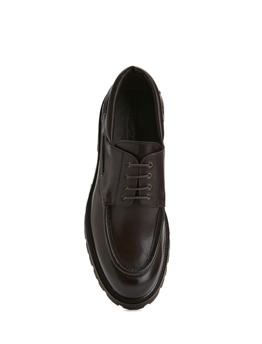 Beymen Club Erkek Koyu Kahverengi Deri Ayakkabı Beymen Club Erkek Koyu Kahverengi Deri Ayakkabı