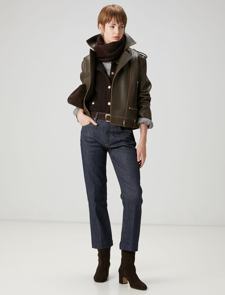 Beymen Club Kadın Kahverengi Saç Örgülü Triko Yelek Beymen Club Kadın Kahverengi Saç Örgülü Triko Yelek