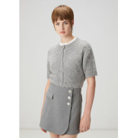 Beymen Club Kadın Gri Taş İşlemeli Hırka Beymen Club Kadın Gri Taş İşlemeli Hırka