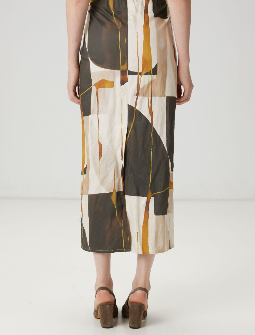 Beymen Club Kadın Çok Renkli Desenli Midi Etek Beymen Club Kadın Çok Renkli Desenli Midi Etek