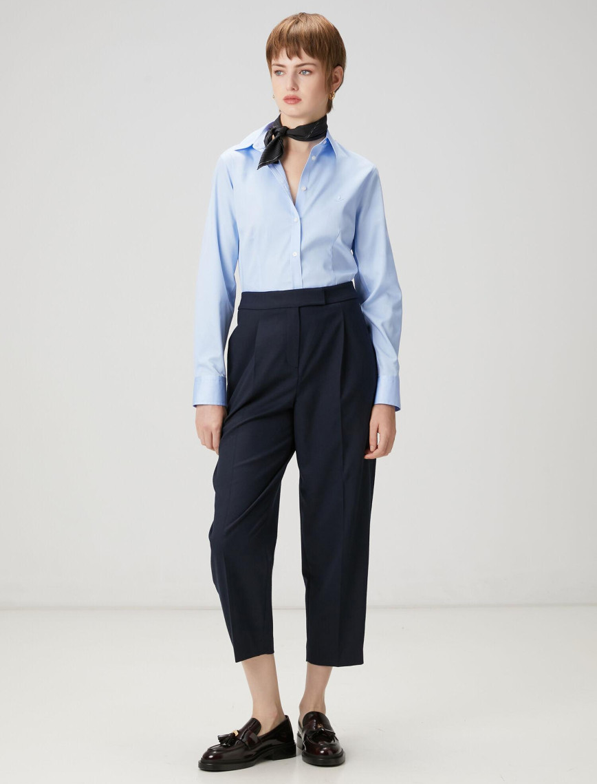 Beymen Club Kadın Mavi Gömlek Beymen Club Kadın Mavi Gömlek